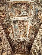 CARRACCI, Annibale Ceiling fresco dfg oil painting